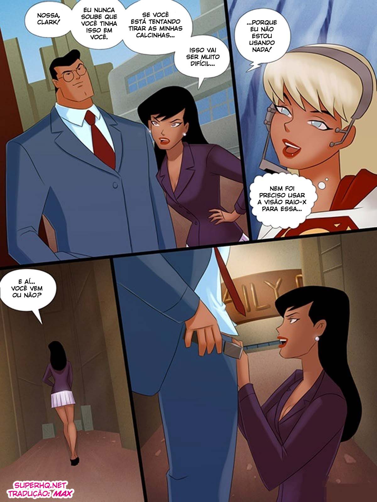 Lois Lane fode no beco escondido (3)