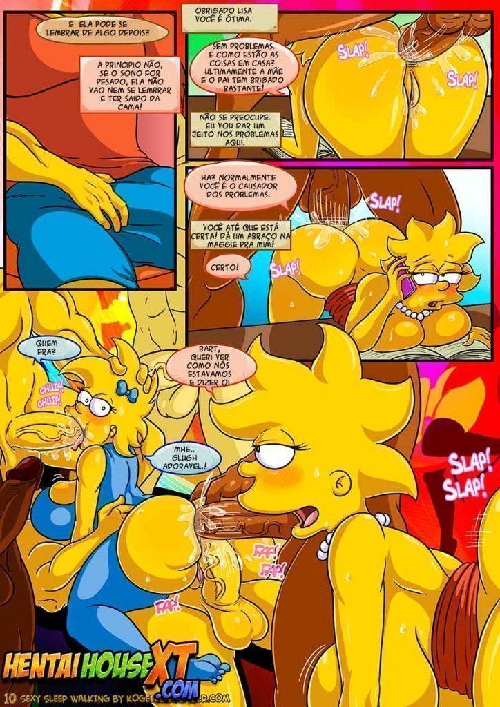 Mamãe no cio – Simpsons XXX (11)