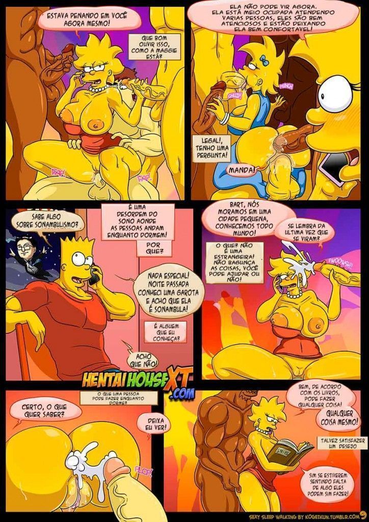 Mamãe no cio – Simpsons XXX (14)