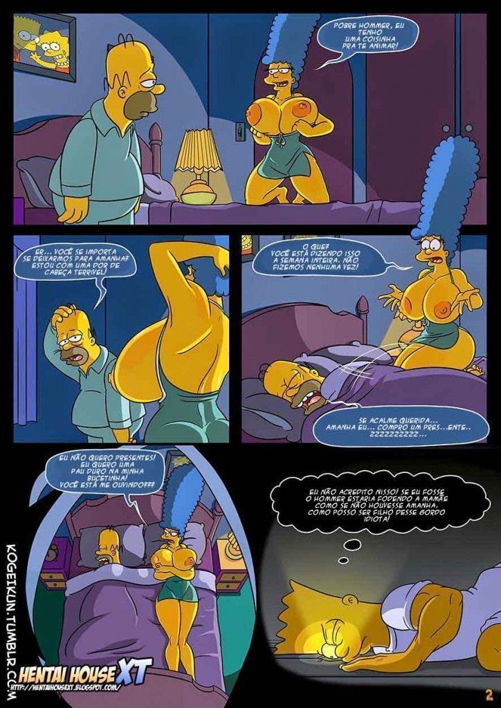 Mamãe no cio – Simpsons XXX (15)
