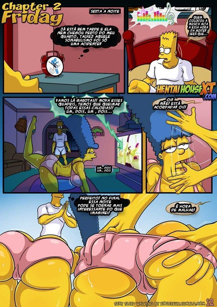 Mamãe no cio – Simpsons XXX (2)