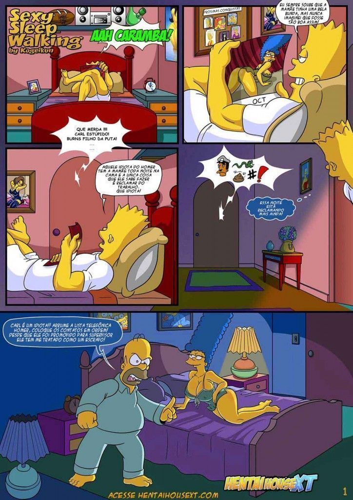 Mamãe no cio – Simpsons XXX (8)