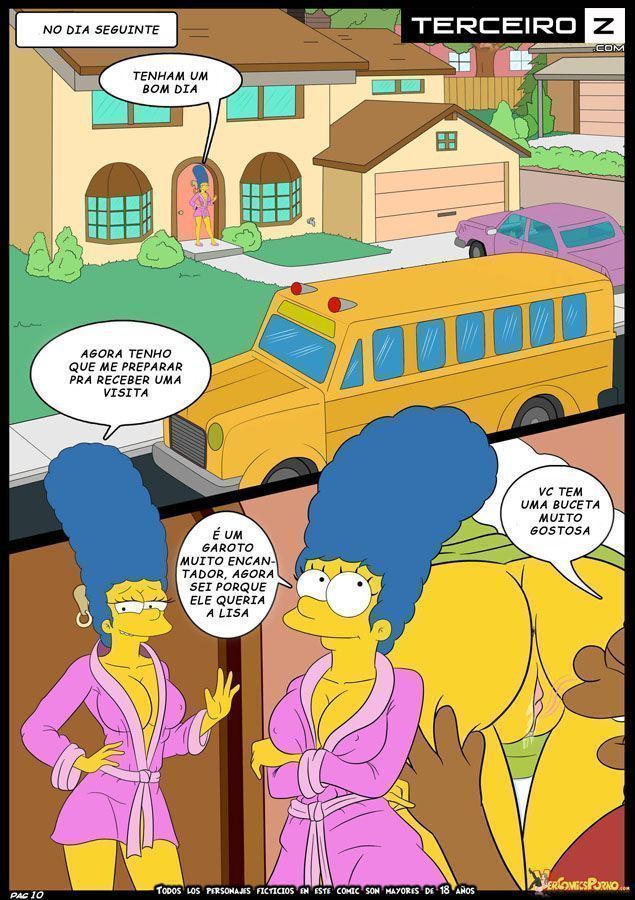 Marge e o garanhão da escola – OS Simpsons XXX (11)