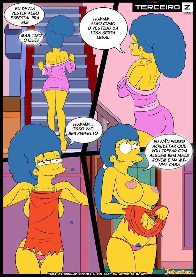 Marge e o garanhão da escola – OS Simpsons XXX (12)