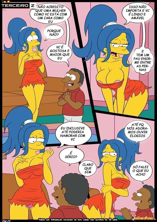 Marge e o garanhão da escola – OS Simpsons XXX (15)