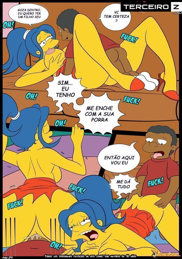 Marge e o garanhão da escola – OS Simpsons XXX (25)