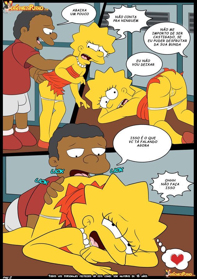 Marge e o garanhão da escola – OS Simpsons XXX (3)