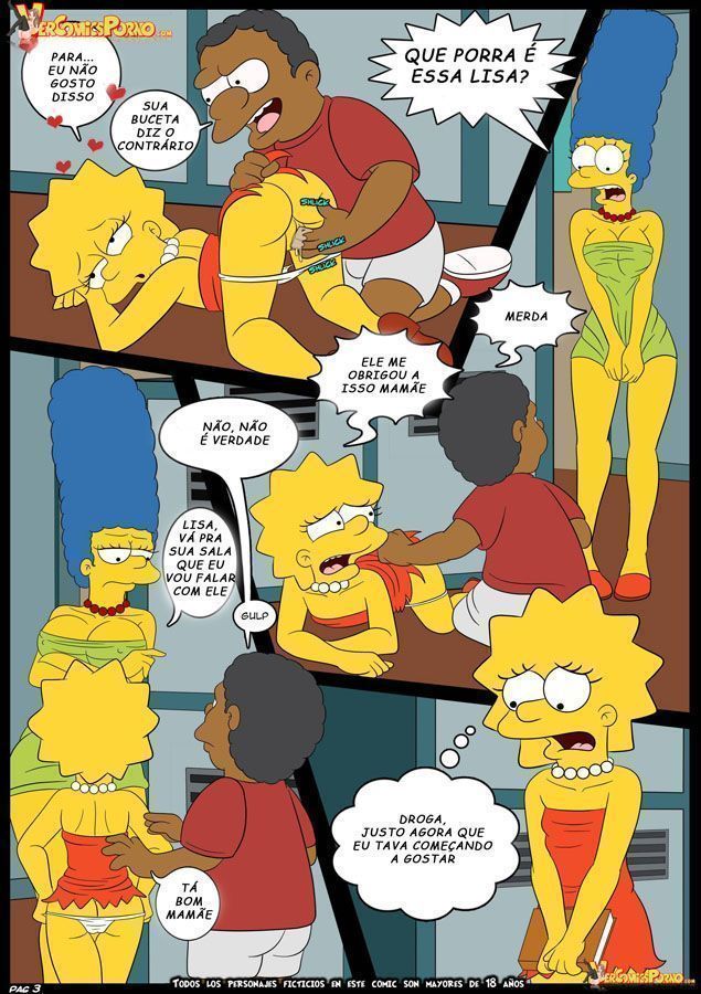 Marge e o garanhão da escola – OS Simpsons XXX (4)