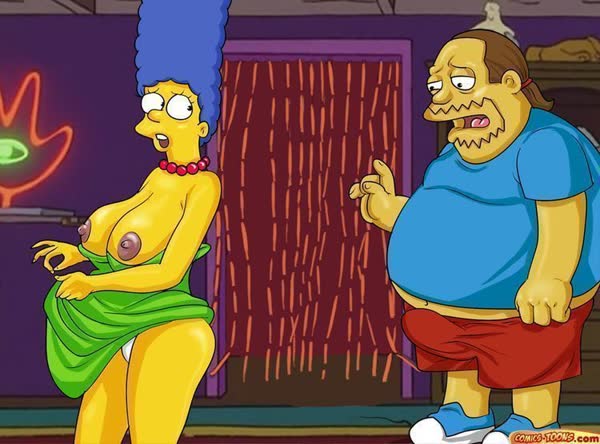 Marge Simpson transa com Jeff (3)