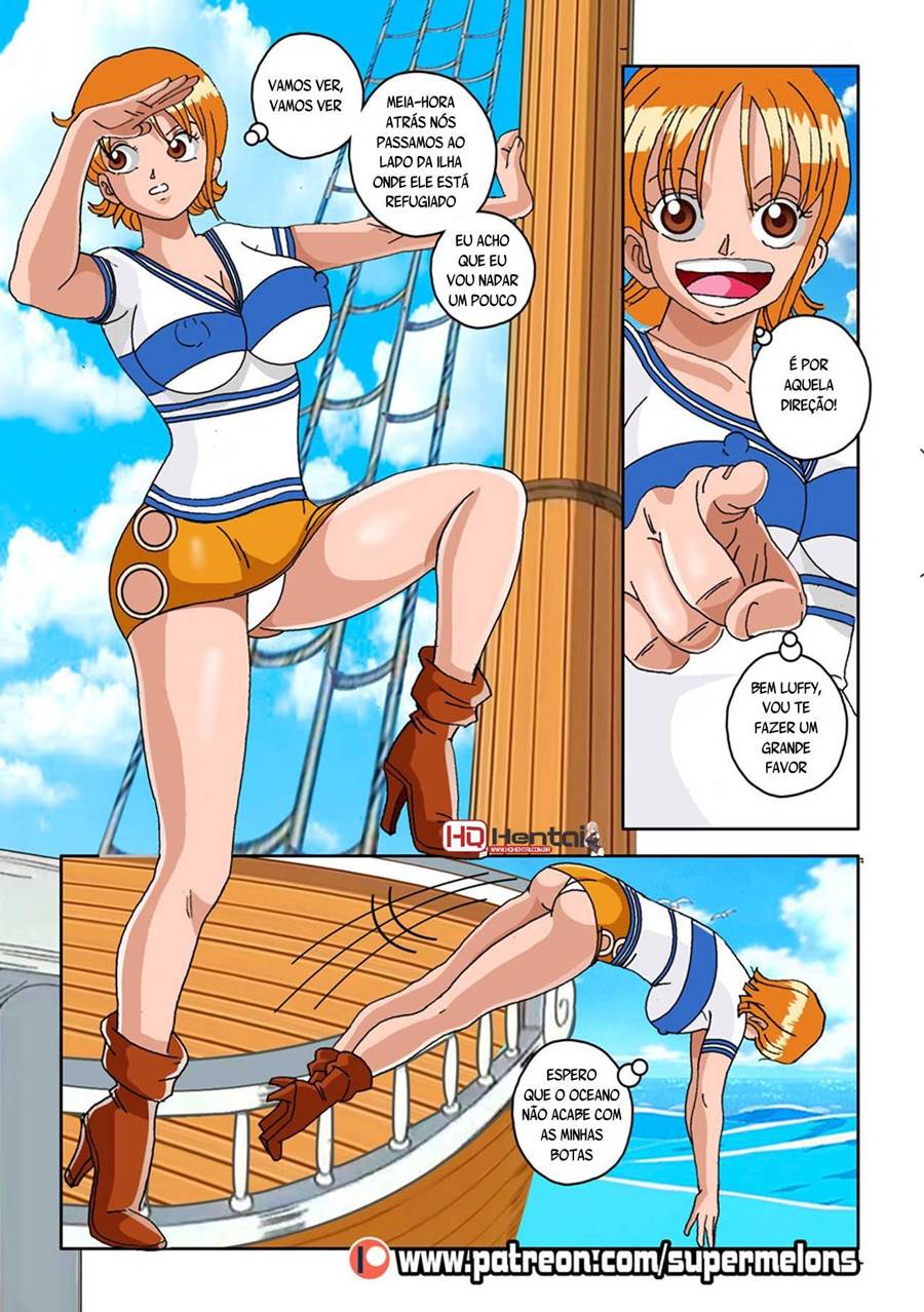 Nami A disfunção erétil de Luffy (7)