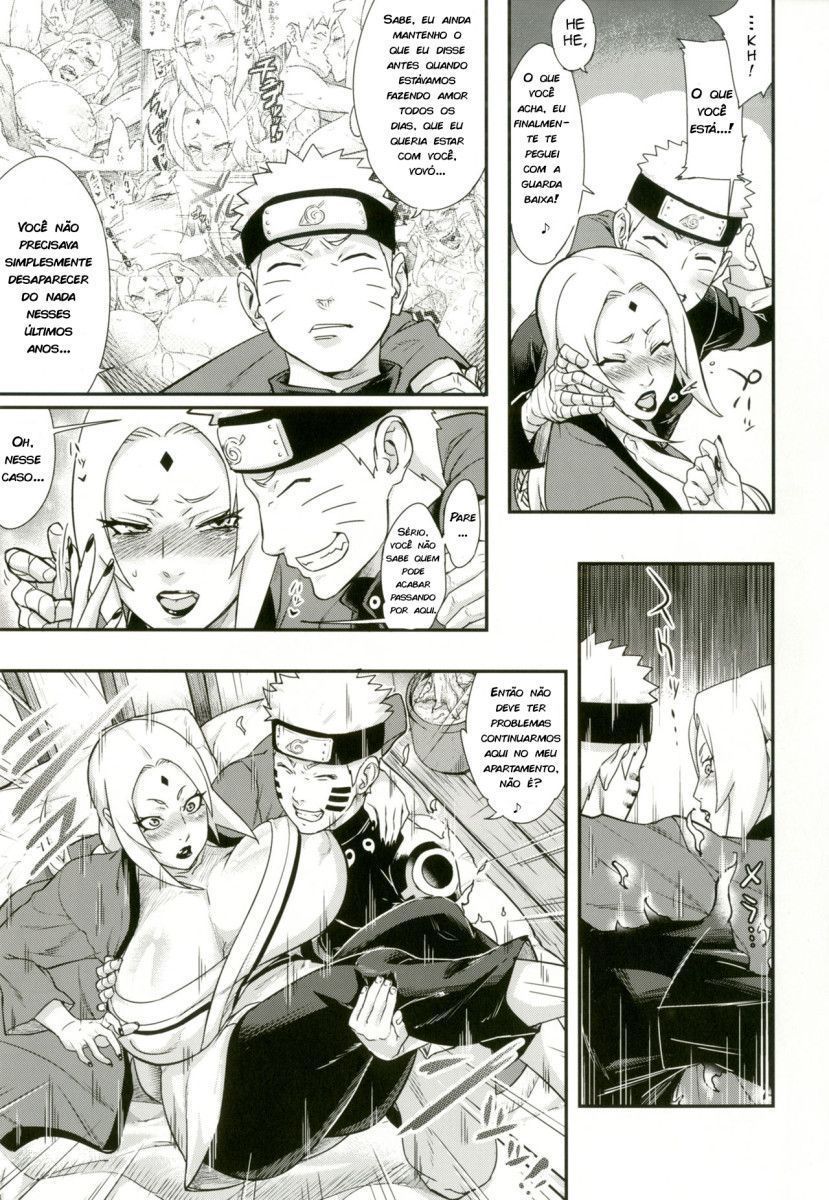 Naruto comendo vovó Tsunade bêbada devassa (4)