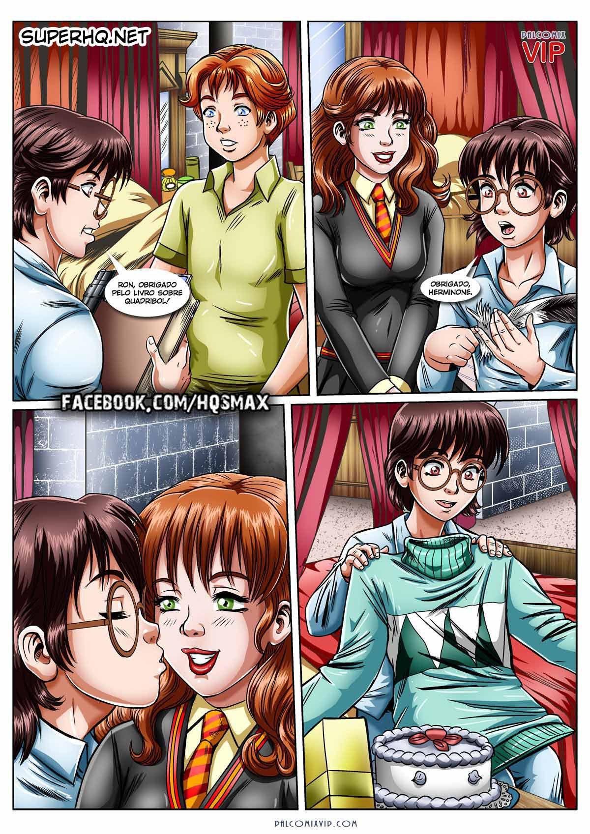 O presente da Hermione – Harry Potter HQ Erótico (1)