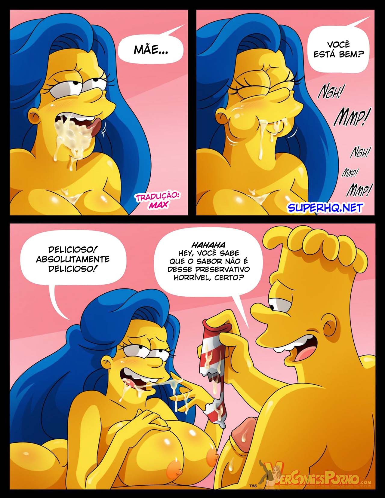 Os Simpsons, Natal Branco e Leitoso - 14