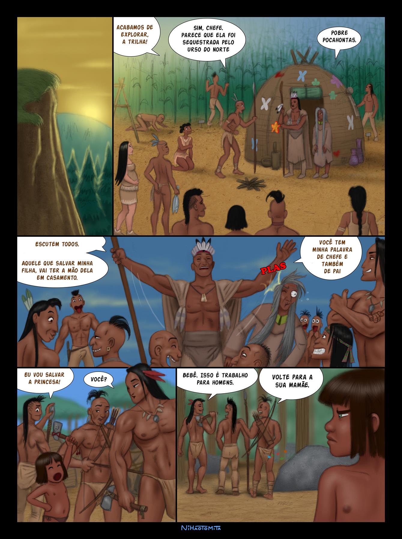 Pocahontas Coisas da natureza (3)