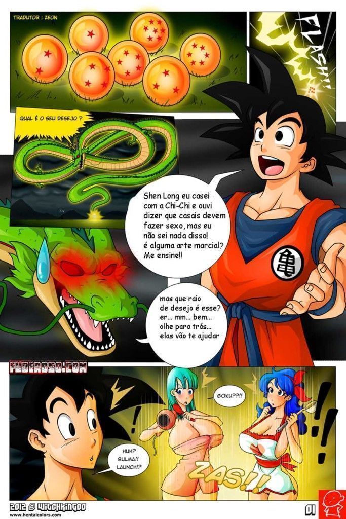 Primeira vez de Goku – Dragon Ball XXX (4)
