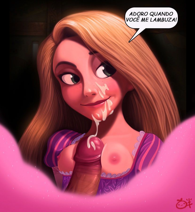 Rapunzel enrolados Disney pornô (3)