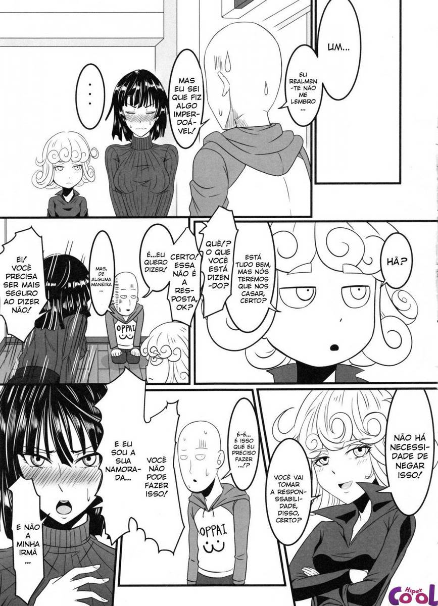 Saitama pegando às irmãs Fubuki e Tatsumaki 02 (19)