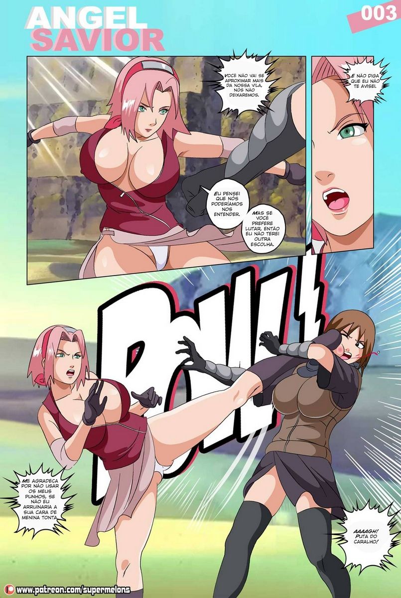 Sakura à ninja da cura safada (5)