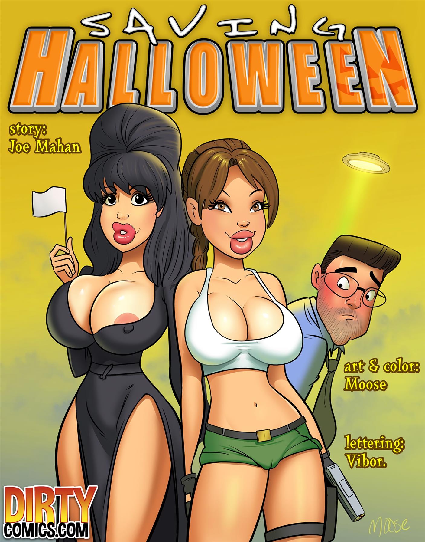 Salvando o Halloween Quadrinhos Erótico