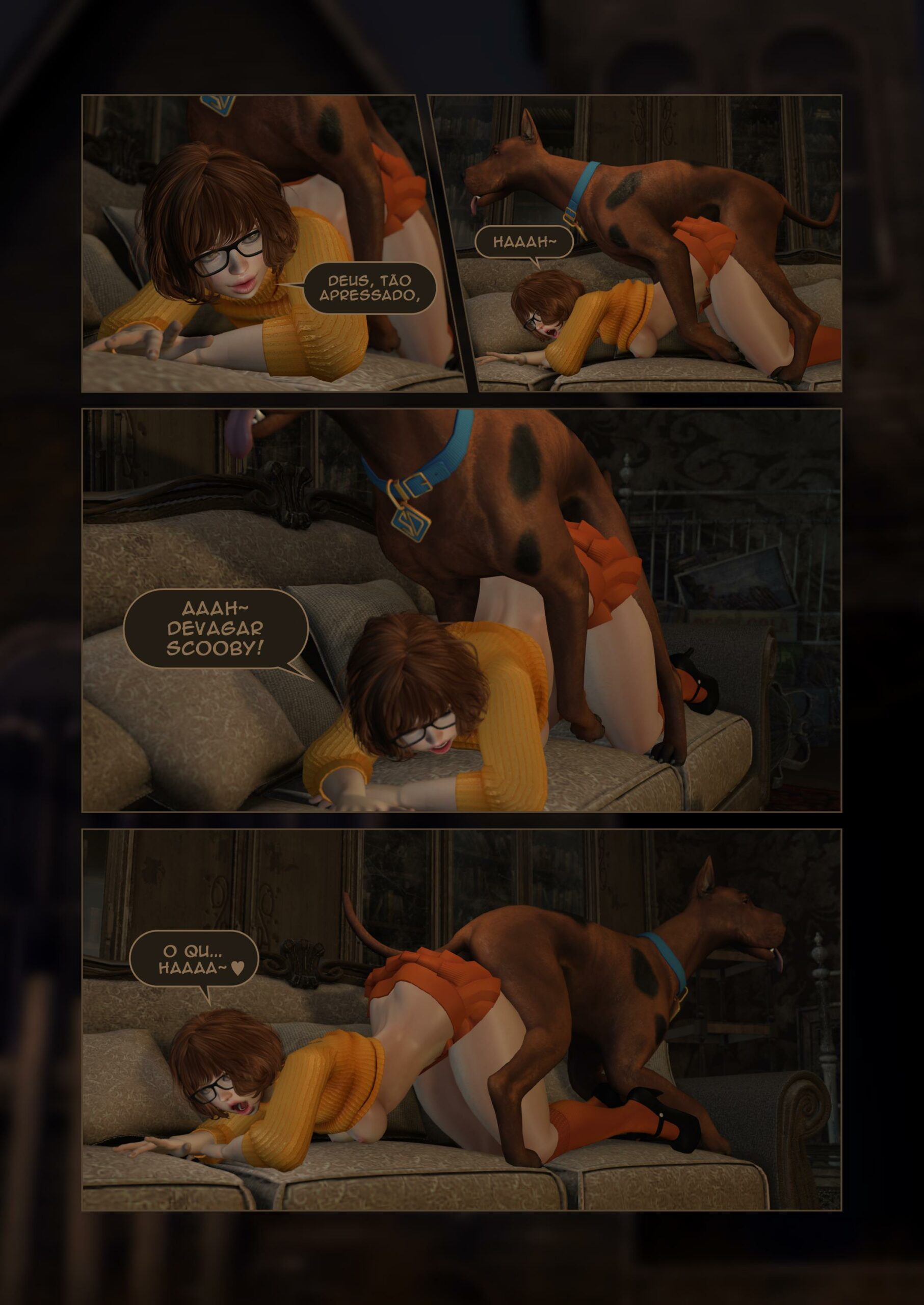 Scooby Doo à procura de pista