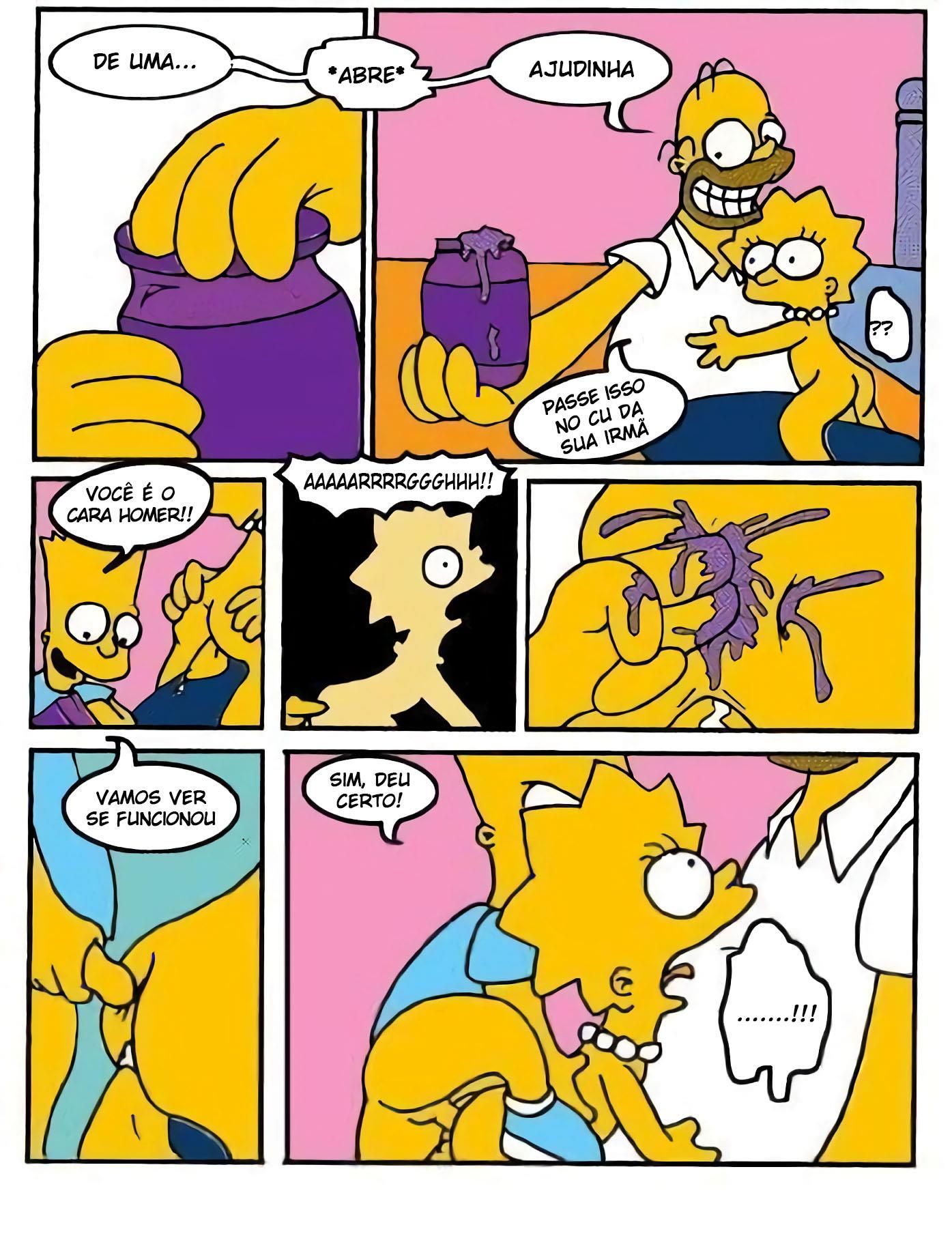 Simpsons Incesto Empurrão do papai (10)