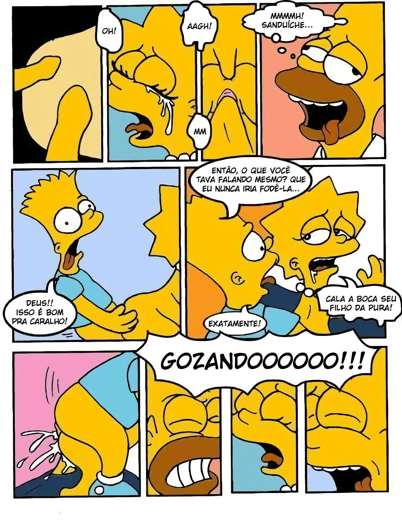 Simpsons Incesto Empurrão do papai (11)
