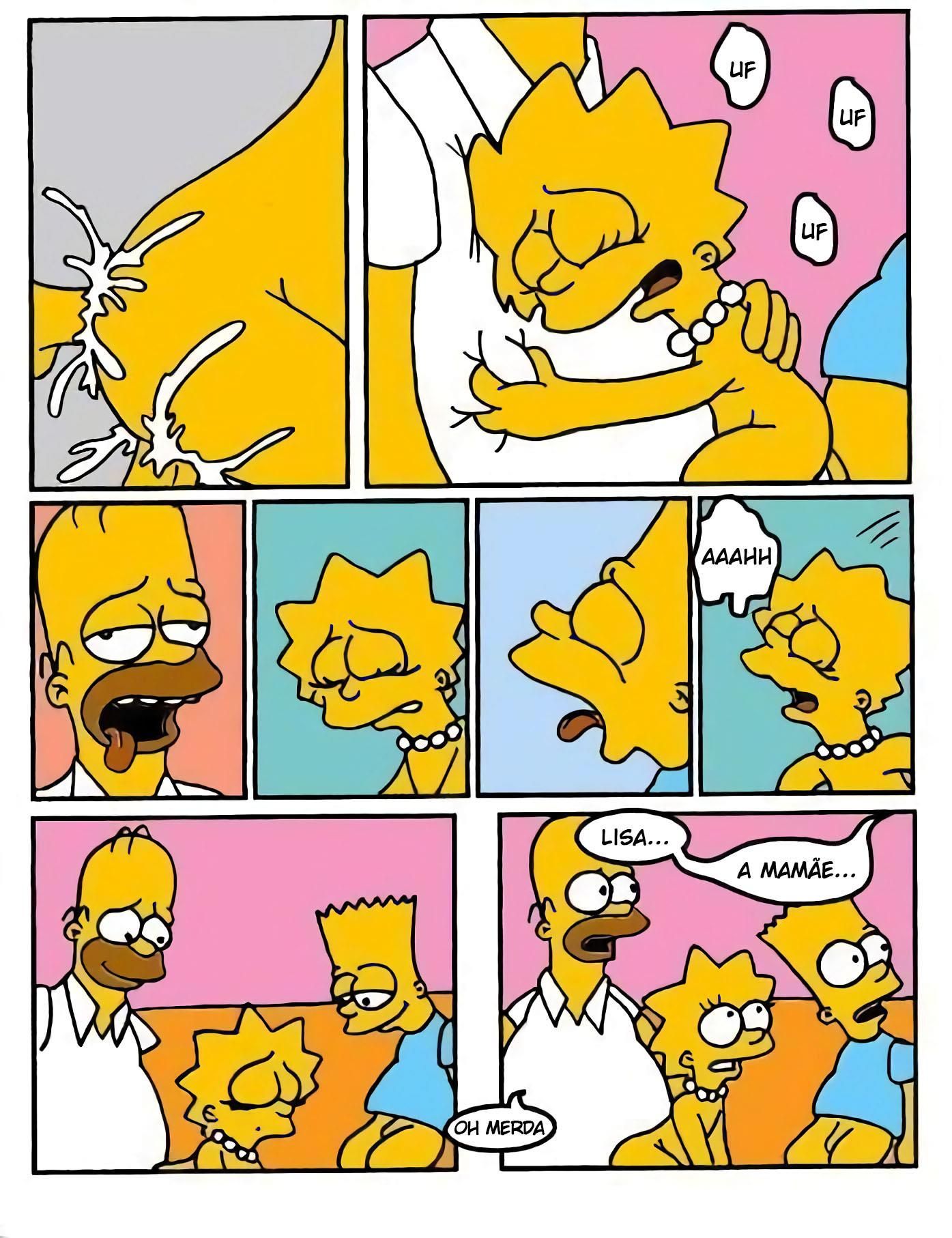Simpsons Incesto Empurrão do papai (12)