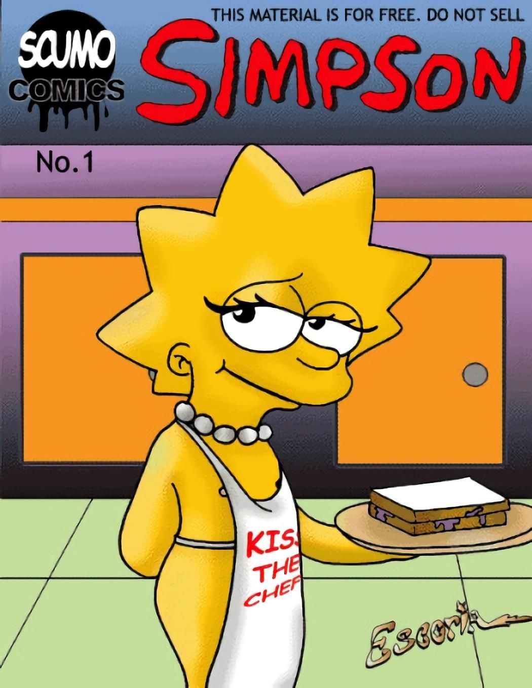 Simpsons Incesto Empurrão do papai