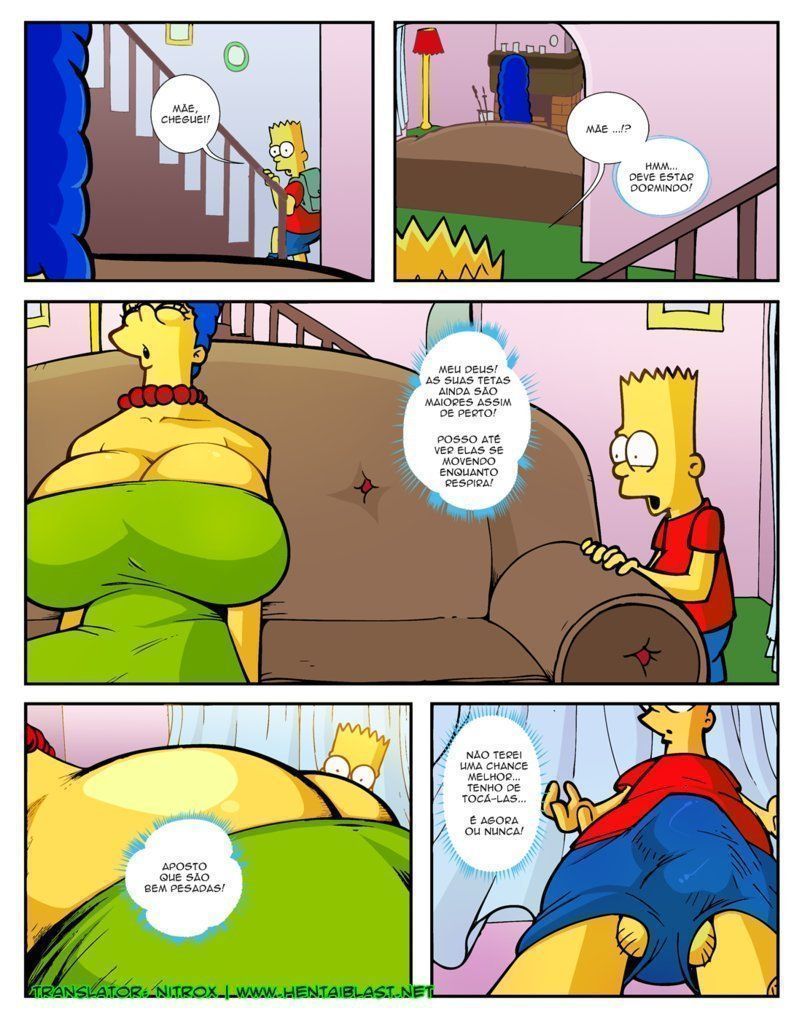 Simpsons incesto – Marge com peitões novos (15)