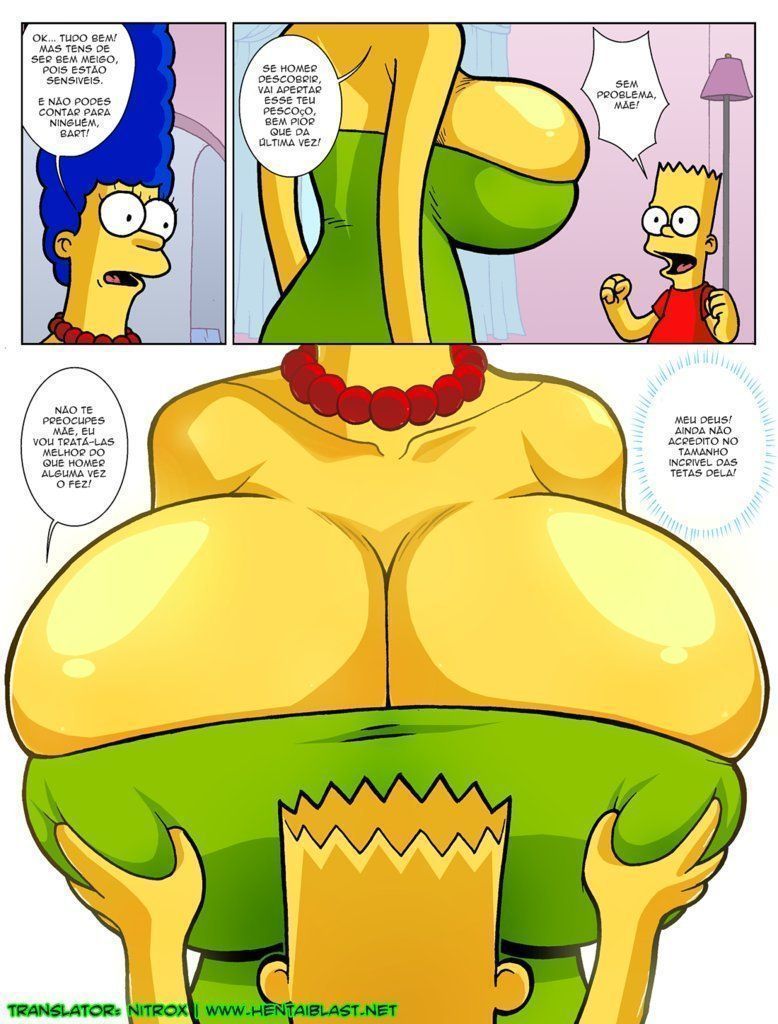 Simpsons incesto – Marge com peitões novos (20)