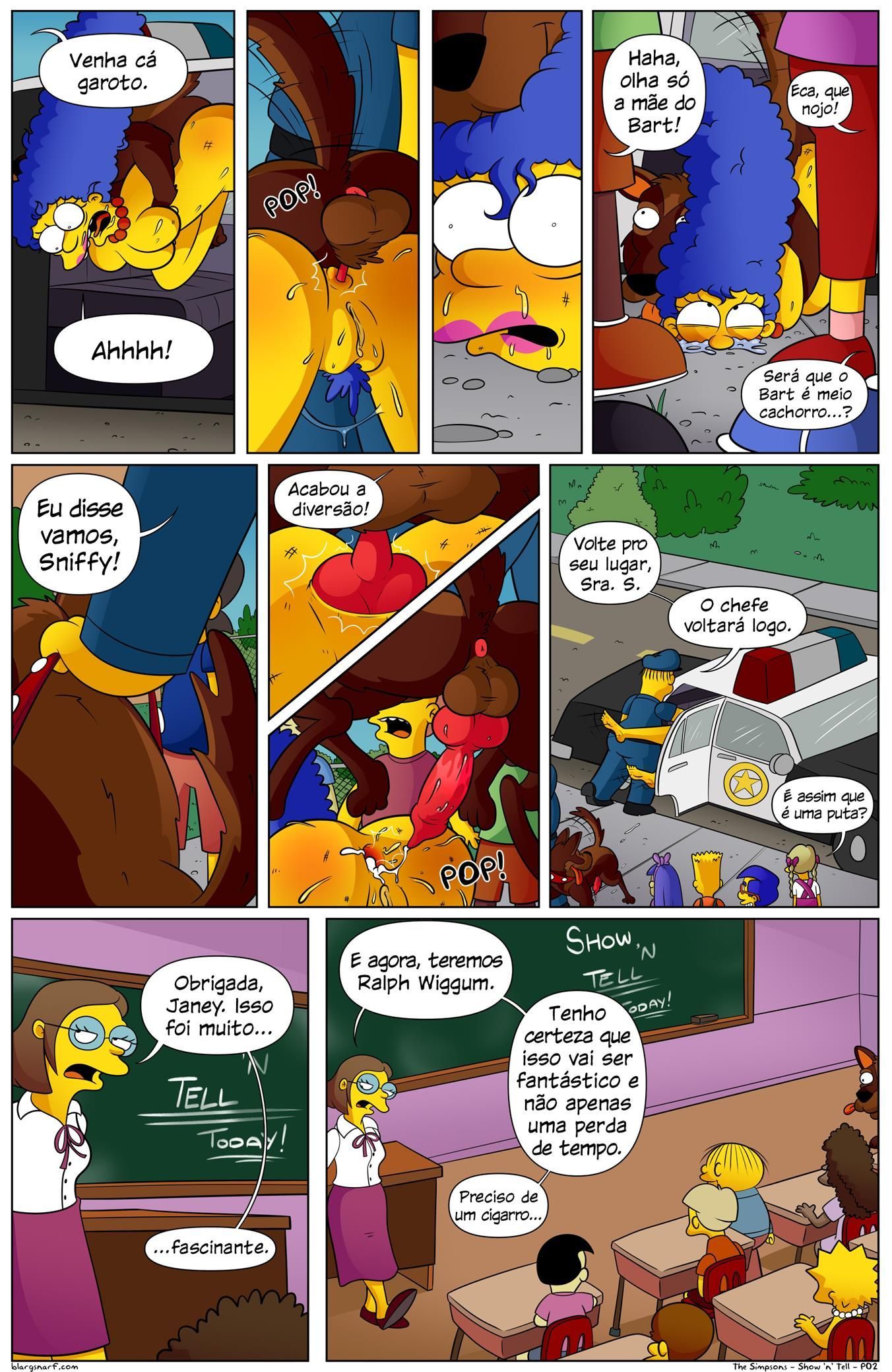 Simpsons Pornô Dia da apresentação (3)
