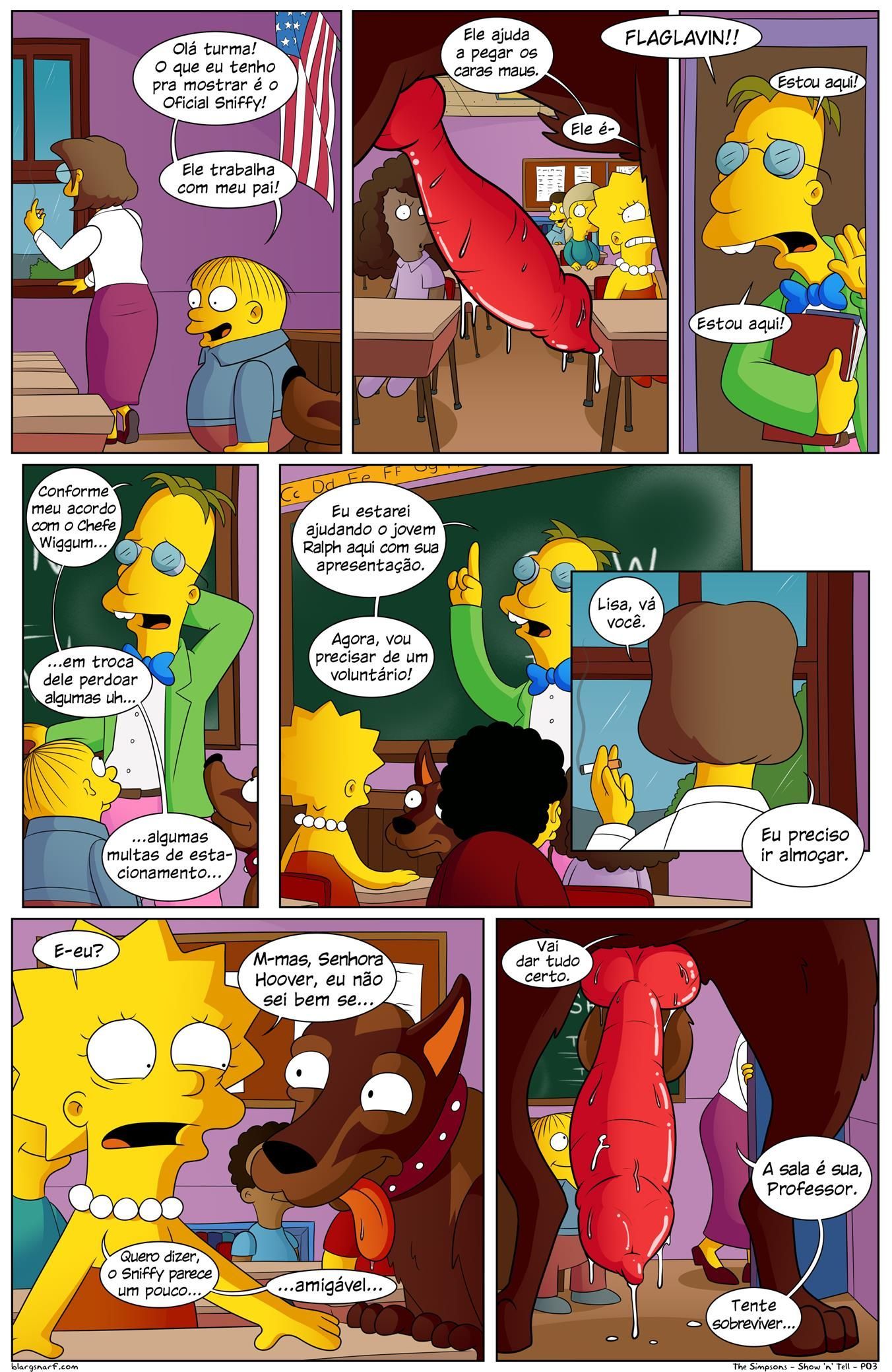 Simpsons Pornô Dia da apresentação (4)