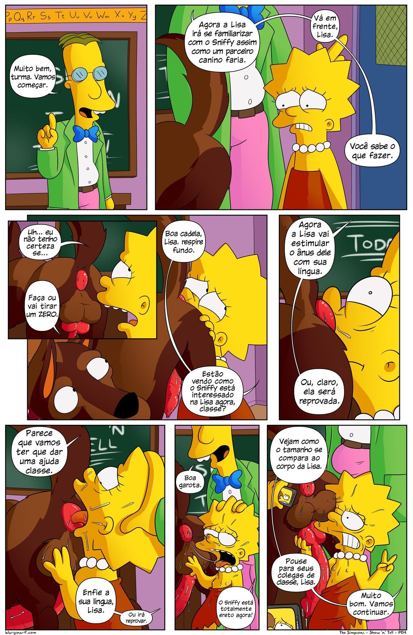 Simpsons Pornô Dia da apresentação (5)