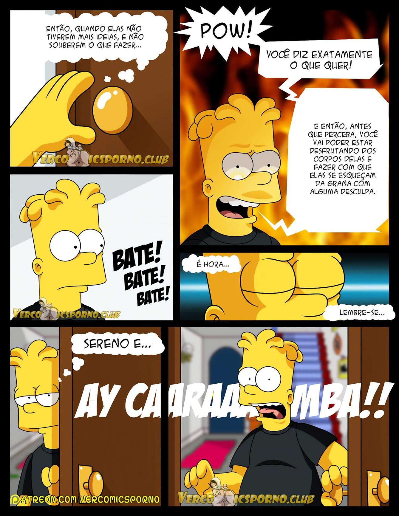 Simpsons Pornô Não há sexo sem Ex (15)