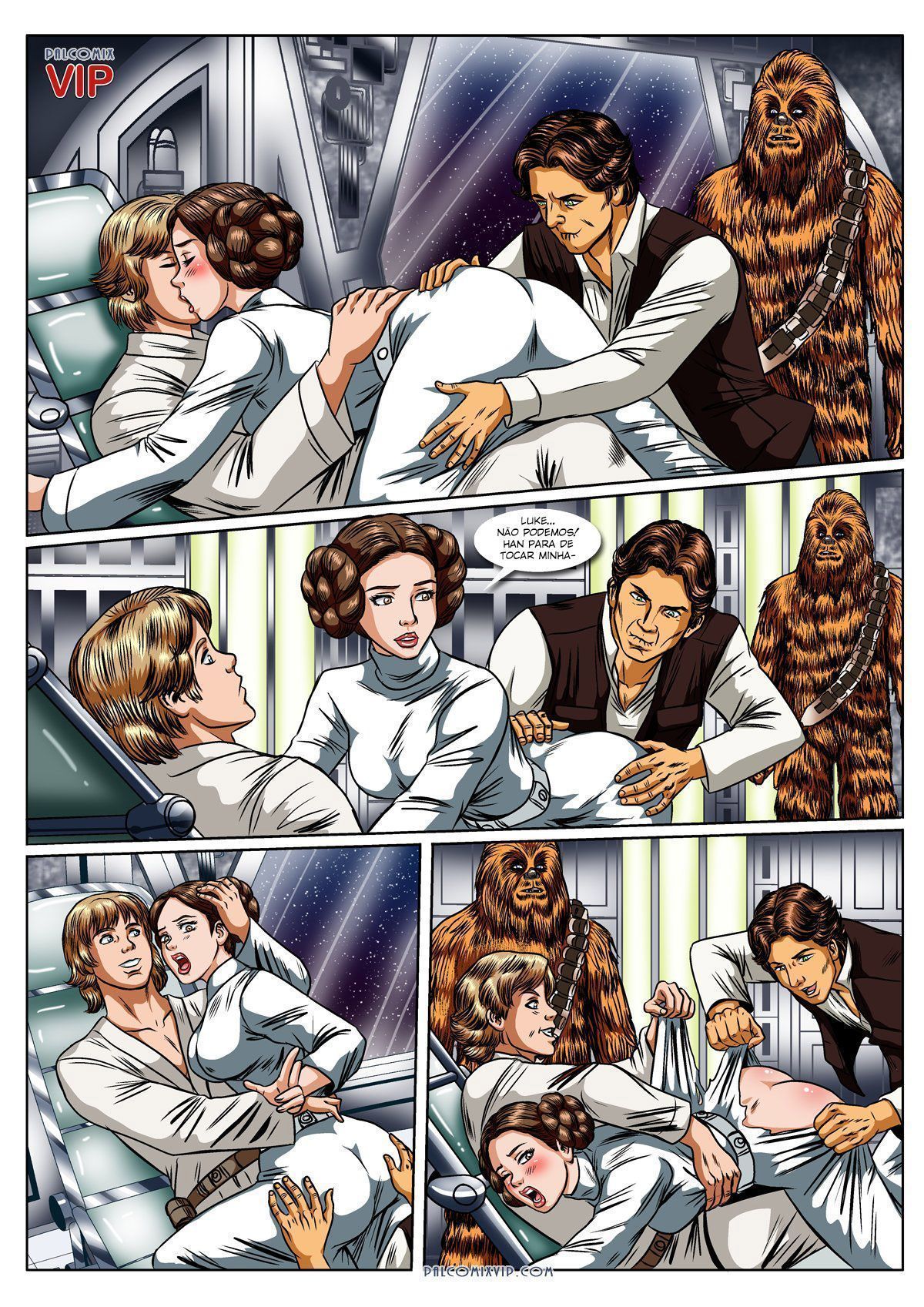 Sonho erótico da princesa Leia (4)