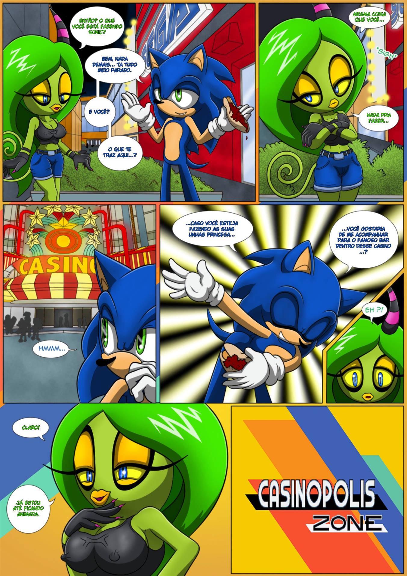 Sonic Cartoon Pornô (3)