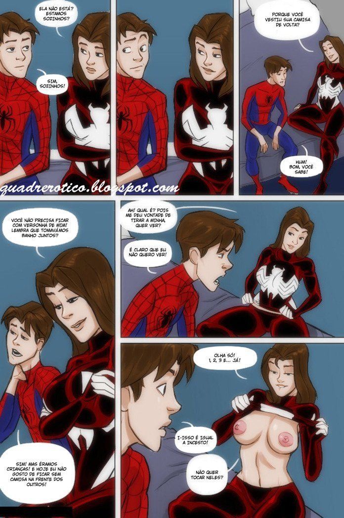 Spider man xxx – Incesto (3)