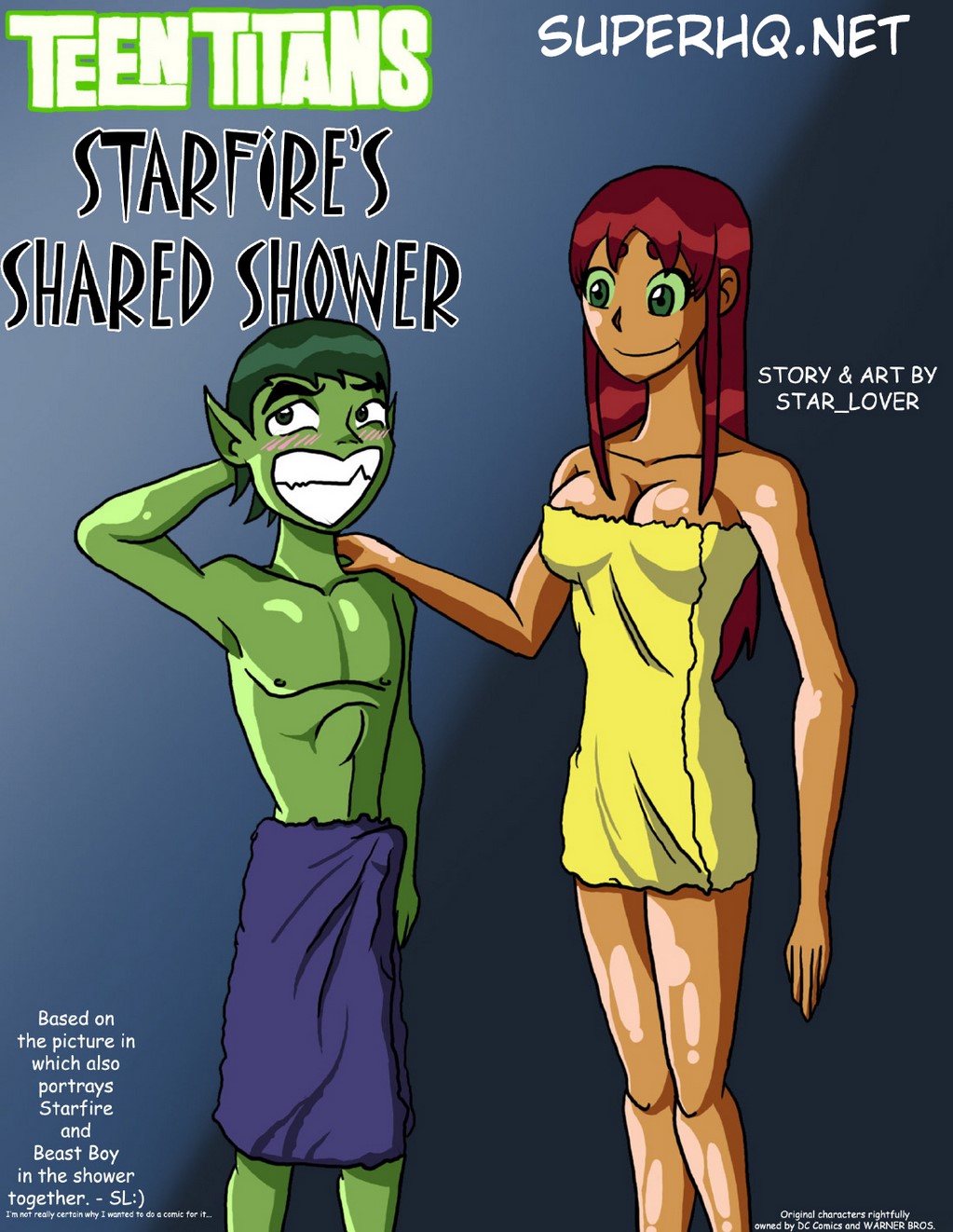 Starfire’s Shared Shower - 2