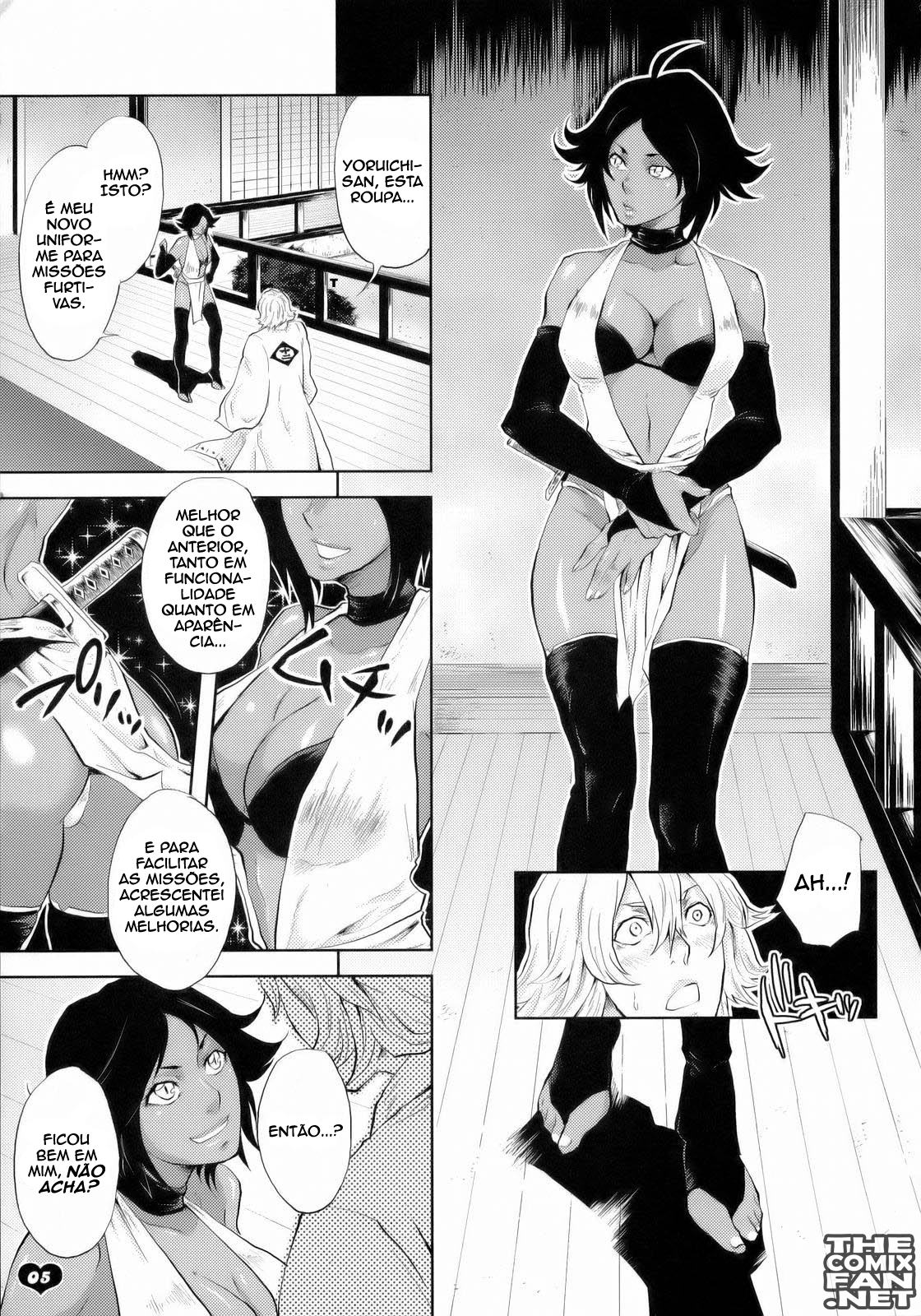 Teste de resistência sexual da Yoruichi (2)