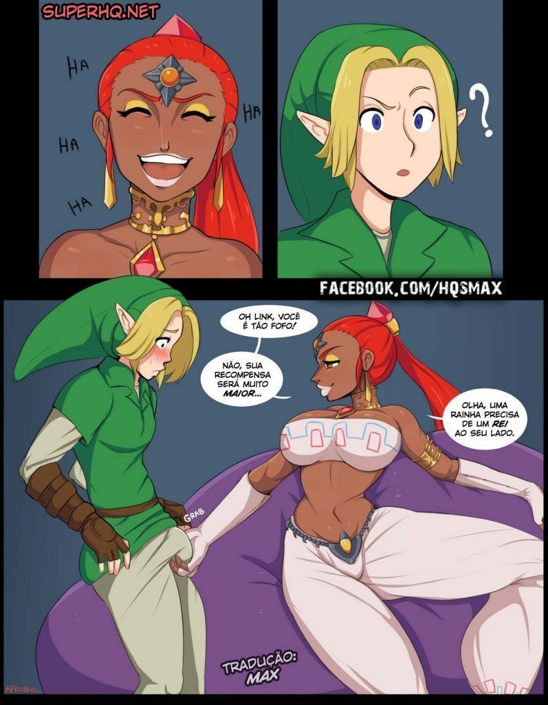 The legend of zelda pornô – Link ganha uma boa recompensa (4)