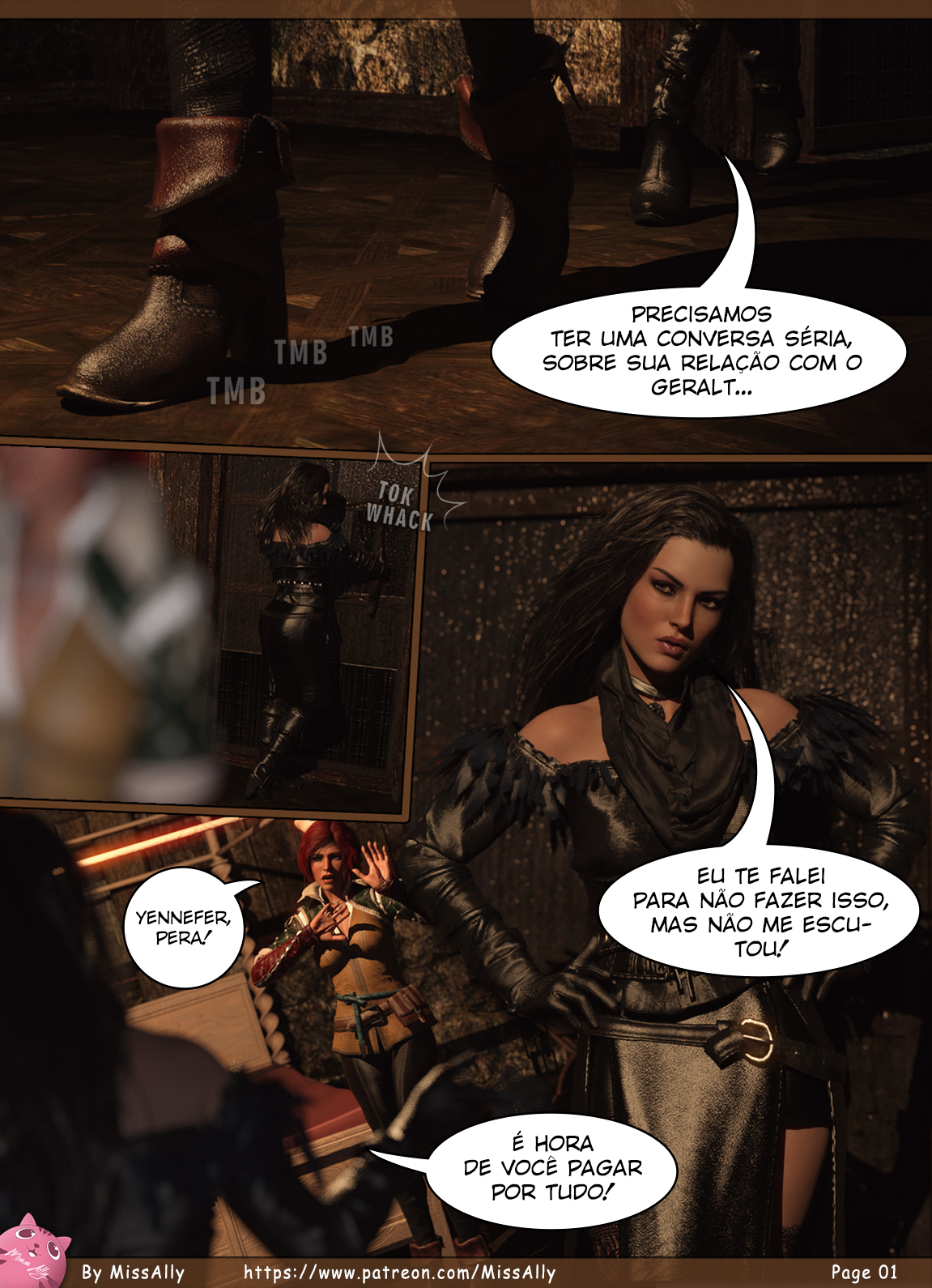 Triss and Yennefer - 3