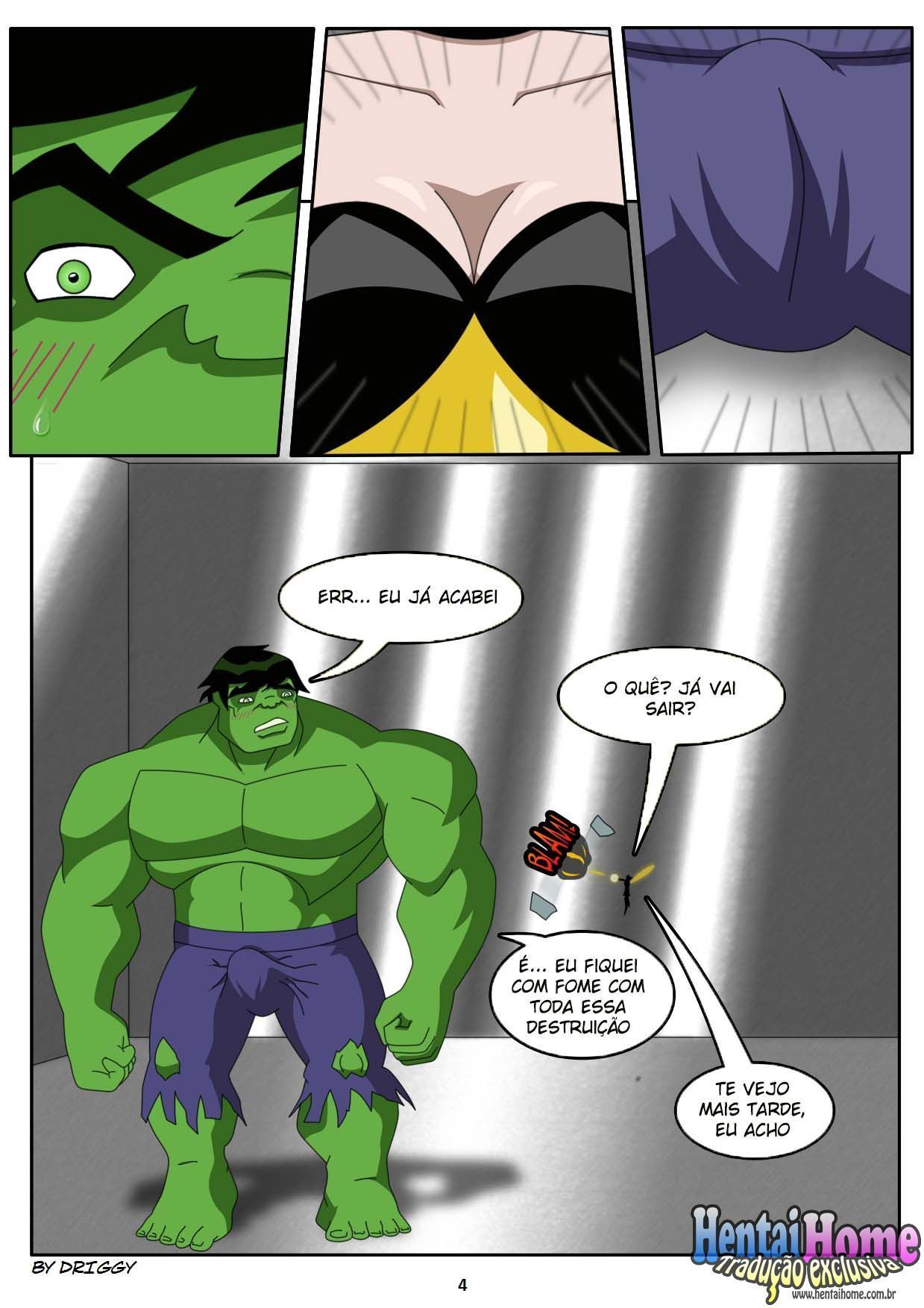 Vingadores XXX – Vespa e Hulk (4)