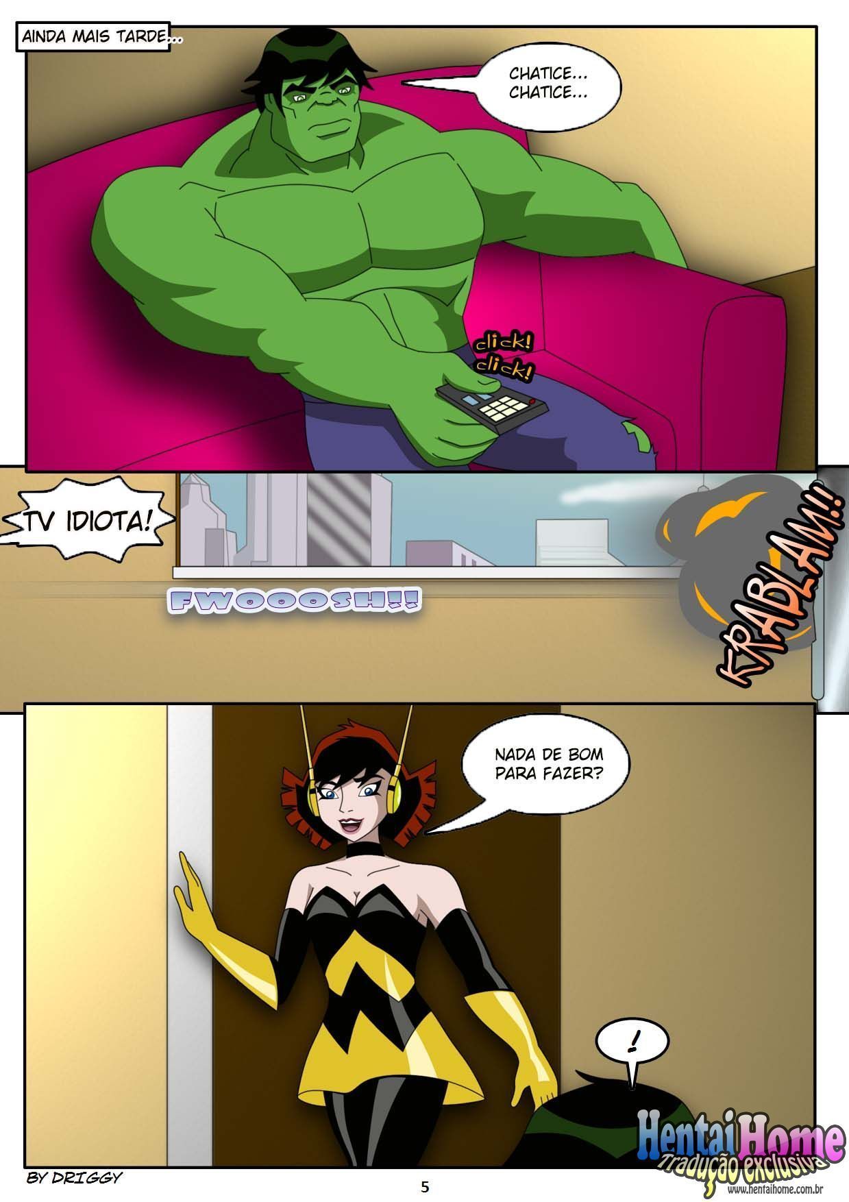Vingadores XXX – Vespa e Hulk (5)