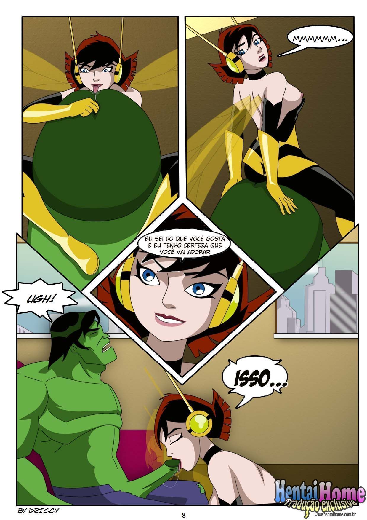 Vingadores XXX – Vespa e Hulk (8)