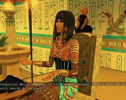 Cleopatra fate