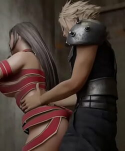 Final fantasy tifa hentai animation