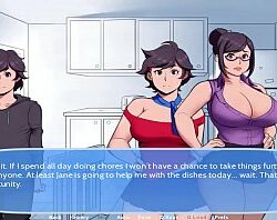 Hentai video game lesbo sex