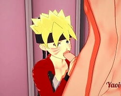 Naruto x Kurama gay porn