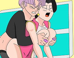 Chichi and Goten and Trunks