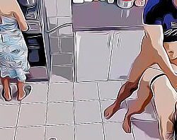 نيك في المطبخ